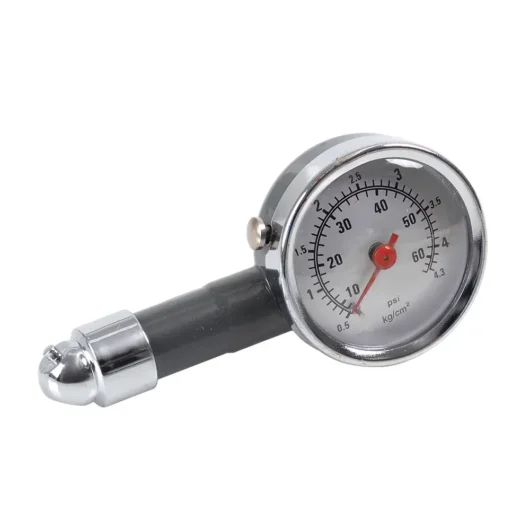 MEDIDOR DE PRESION DE AIRE CON RELOJ ANALOGO DE 10 A 60 PSI MODELO:107269 SURTEK – 107269