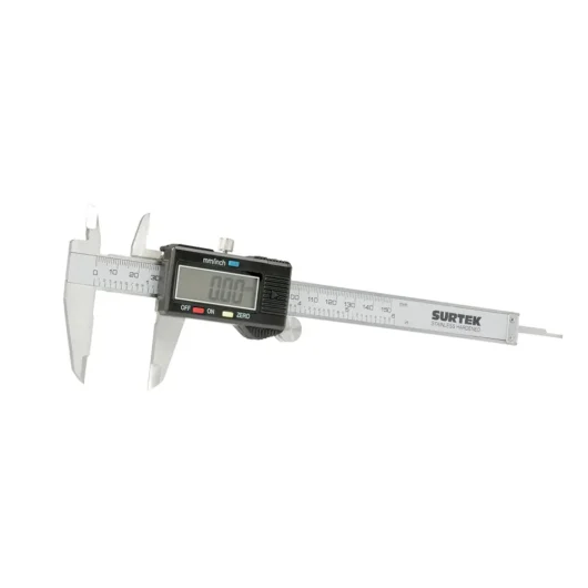 CALIBRADOR PIE DE REY DIGITAL DE 6″ 150MM REF:122200 SURTEK – 122200