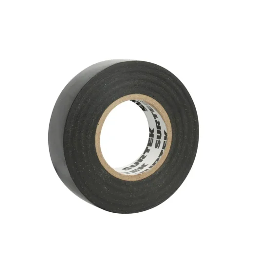 TAPE NEGRO PARA ELECTRICISTA DE 19MM A 18M SURTEK – 138001