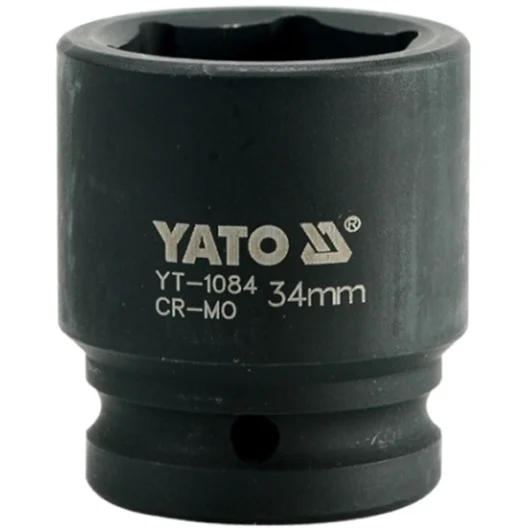 CUBO CORTO HEXAGONAL DE IMPACTO DE C-3/4″ X 34MM YATO Ref.YT-1084