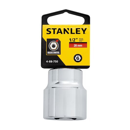 CUBO CORTO HEXAGONAL C-1/2″ X 28MM REF:88-750 STANLEY – Ref.88-750