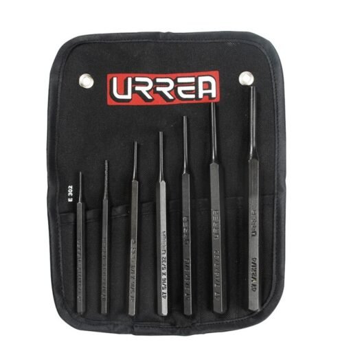 JUEGO DE 7 BOTADORES PUNZONES DE 1/2″ A 7/16″ URREA – Ref.47A