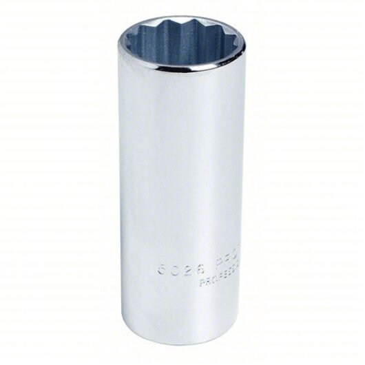 CUBO LARGO ESTRIADO CROMADO C-1/2″ X 36MM PROTO – Ref.J5336M