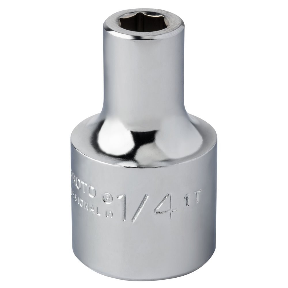 CUBO CORTO HEXAGONAL DE 1 2 X 1 4 CROMADO REF J5408H MARCA PROTO cubo-corto-hexagonal-de-1-2-x-1-4-cromado-ref-j5408h-marca-proto