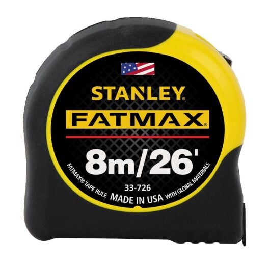 CINTA METRICA DE 8M/26′ REF: 33-726 FATMAX® STANLEY – Ref.33-726