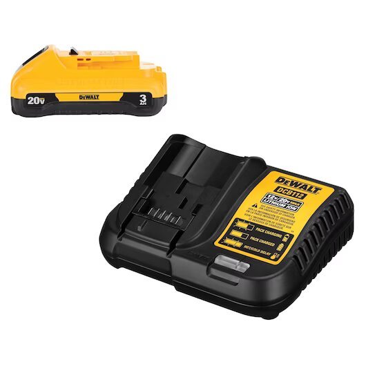 JUEGO DE 1 BATERIA 3 AH + CARGADOR DE 12V/20V DEWALT – Ref.DCB230C