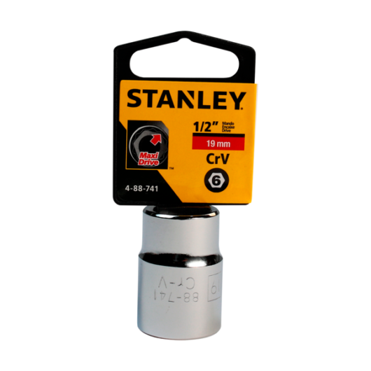 CUBO CORTO HEXAGONAL C-1/2″ X 19MM REF:88-741 STANLEY – Ref.88-741