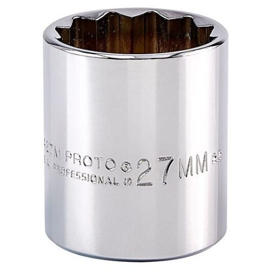 CUBO CORTO ESTRIADO C-1/2″ DE 27MM PROTO – Ref.J5427M