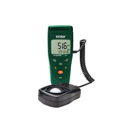 MEDIDOR DE LUZ LED EN COLOR: MIDE LA ILUMINANCIA DE LAS LUCES LED BLANCAS Y DE COLOR EXTECH Ref.LT45