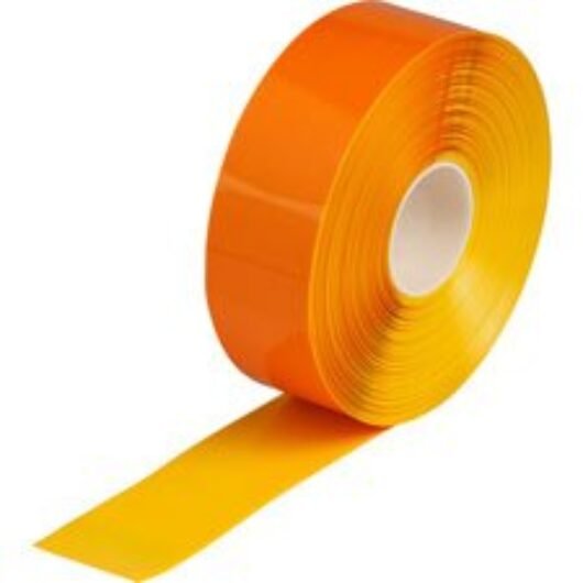 CINTA PARA DELIMITAR PISOS TOUGHSTRIPE MAX DE 3″ X 100’  COLOR: AMARILLO  MOD. 149636 MARCA BRADY. MATERIAL VINYL. – 149636