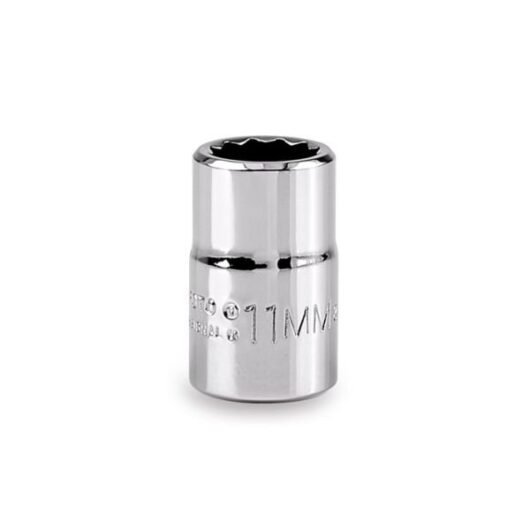 CUBO CORTO ESTRIADO C-3/8″ DE 11MM CROMADO, REF.J5211M MARCA PROTO – Ref.J5211M