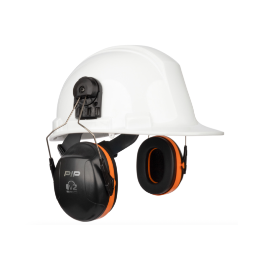 OREJERAS PASIVAS V2 CON MONTAJE EN CASCO – NRR 24, MARCA PIP – Ref.263-V2CM