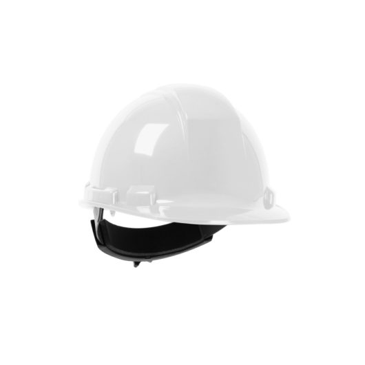 CASCO DE 4 PUNTOS DE SUSPENSION, BLANCO, NO VENTILACION CLASE E(PASA LOS 20,000 VOLTIOS, ANSI Z89.1 – Ref.280-HP241R-01