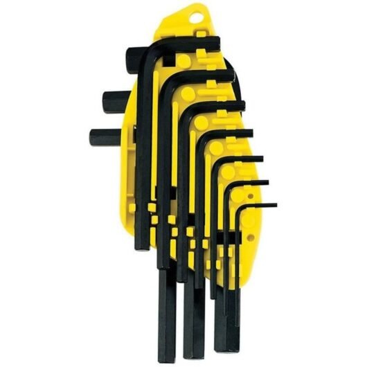 JUEGO DE LLAVES HEXAGONALES MÉTRICAS DE 1.5 A 6MM  STANLEY – Ref.69-251