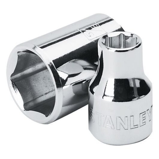 CUBO CORTO HEXAGONAL CROMADO C-3/8″ X 3/4″ REF:88-162 STANLEY – Ref.88-162