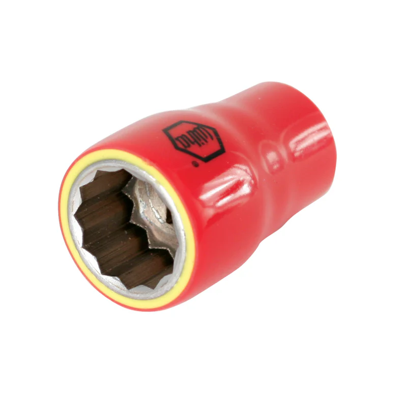 CUBO CORTO ESTRIADO C-1/2" DE 22MM AISLADO A 100V MODELO:31622 WIHA - 31622