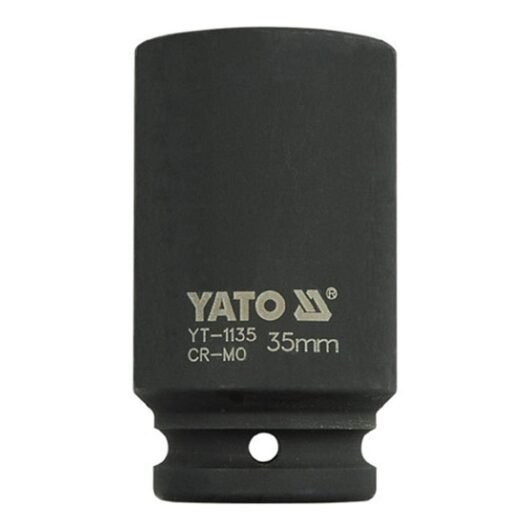 CUBO LARGO HEXAGONAL DE IMPACTO C-3/4″ X 35MM MODELO:YT-1135 YATO Ref.YT-1135