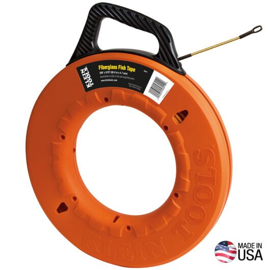 GUIA JALACABLE DE FIBRA DE VIDRIO DE 200′(61M) MODELO:56014 KLEIN