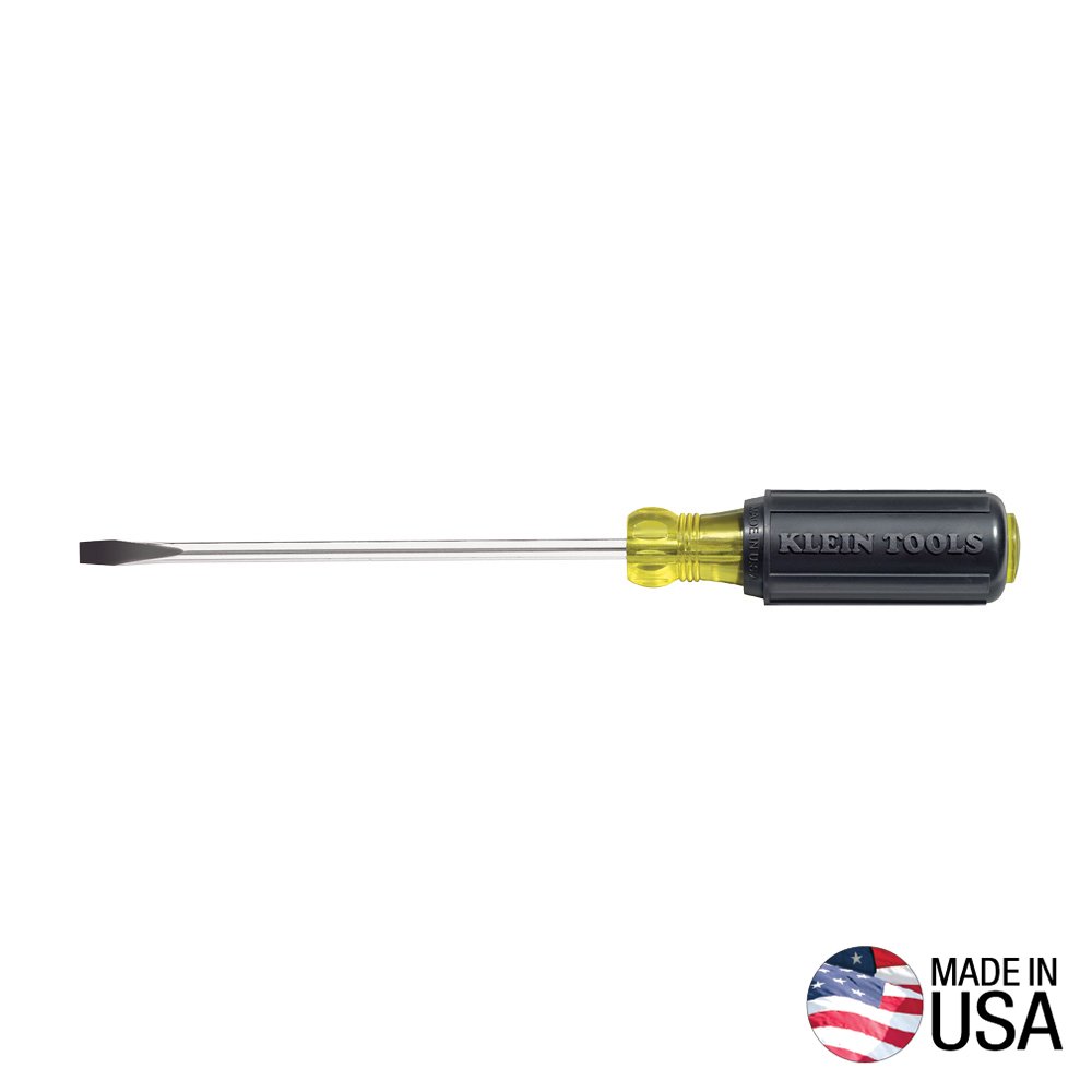 DESTORNILLADOR PLANO DE 1/4" X 4" MODELO:605-4 KLEIN