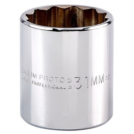 CUBO CORTO ESTRIADO C-1/2″ DE 31MM PROTO – Ref.J5431M