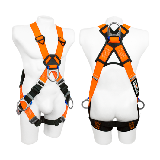 ARNES 4 ARGOLLAS TIPO X, MATERIAL POLYESTER, ARGOLLA DORSAL EN D, ANSI Z359.1 ANSI AZ359.12 CSA Z259.12, CODIGO IN8004, MARCA INSAFE –  Ref.IN8004