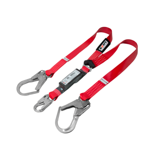 ESLINGA EN Y CON ABSORVEDOR CODIGO IN 8021-P, MARCA INSAFE, MATERIAL POLIURETANO, TRABAJO HIDROCARBUROS –  Ref.IN8021-P