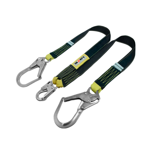 ESLINGA DE POSICIONAMIENTO EN Y REGULABLE, MATERIAL NOMEX/KEVLAR, GANCHOS 21/4 Y ¾, REGULABLE 1.8M, NORMA ASTM F887-16, ANZI Z359.1 ANZI Z359.12, CODIGO IN 8042-K, MARCA INSAFE –  Ref.IN8042-K