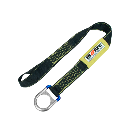 1.6 ADAPTADOR DE ACLAJE DE UNA ARGOLLA, MATERIAL NOMEX/KEVLAR, MEDIDA 1.6M ASTM F887-16 ANZI Z359.1 ANZI Z359.12, CODIGO IN8050-K 1.6, MARCA INSAFE –  Ref.IN8050-K