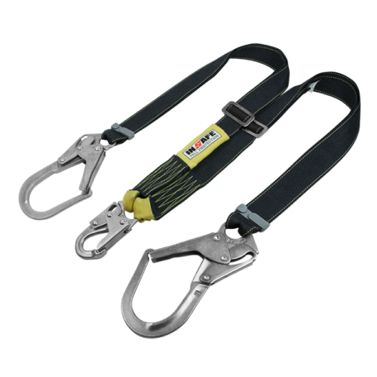 IN-8042-KR  ESLINGA DE POSICIONAMIENTO Y/O RESTRICCION DOBLE TERMINAL EN KLEVLAR REGULABLE –  Ref.IN8042-KR