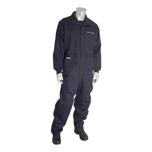 MONO 2 BOLSILLOS DE PARCHE EN LA CINTURA CON ACCESO LATERAL CÓDIGO 9100-2170D/S MARCA PIP CON DOBLE CERTIFICACIÓN AR/FR: 13,2 CAL/CM2, SIN PIEZAS METÁLICAS EN LA PRENDA,CERTIFICADO UL, NFPA 2112-2023, NFPA 70E, ASTMF 1506 – Ref.9100-2170D/S