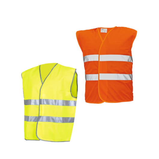 CHALECO VELCRO AMARILLO REFLECTIVO COSMO – SH0854-L