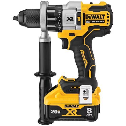 TALADRO ROTOMARTILLO DE 1/2″ 20V MAX XR + 1 BATERIA + CARGADOR Y BULTO MODELO:DCD998W1 DEWALT – Ref.DCD998W1