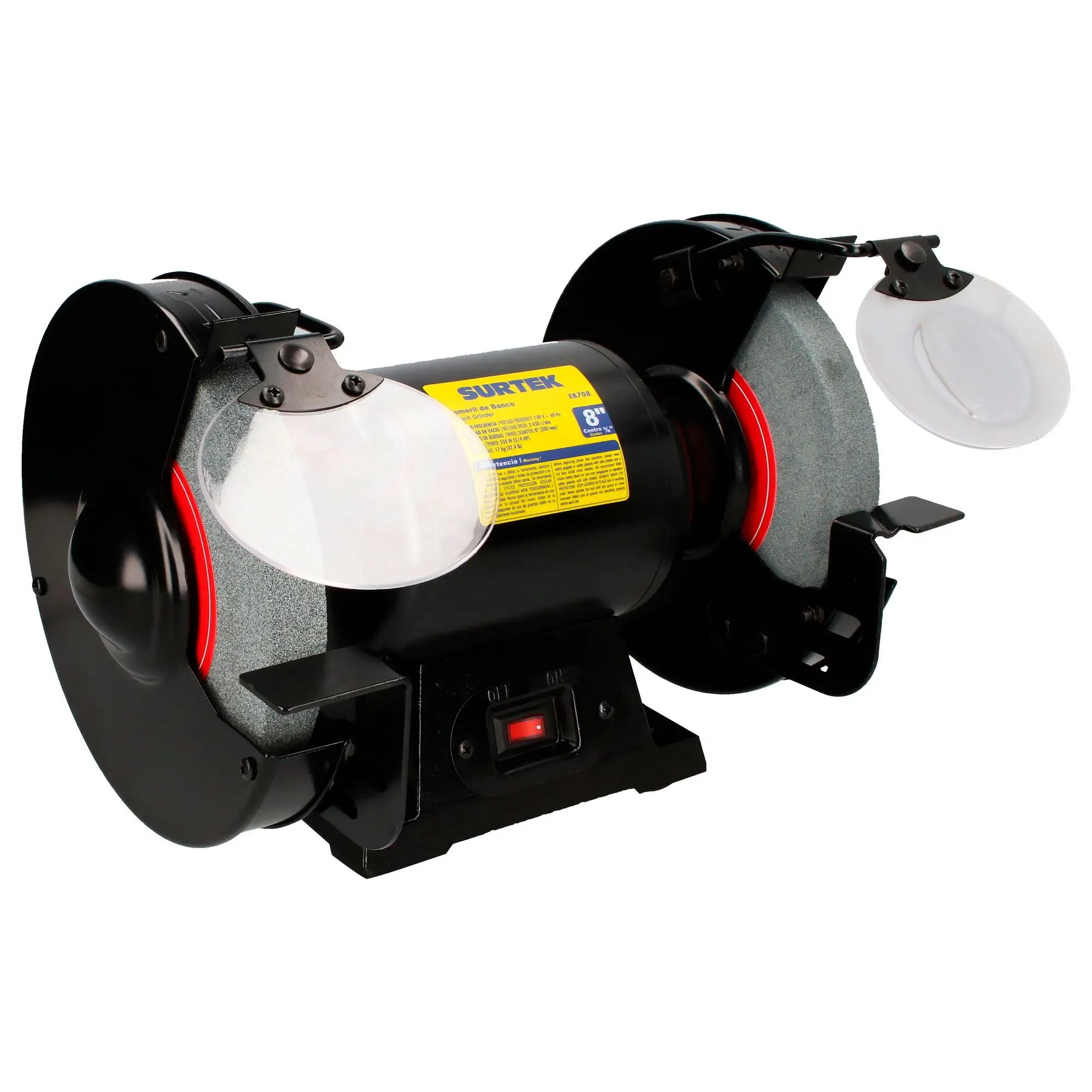 ESMERIL BANCO 8" 550W 120V 3,450 RPM MODELO:EB708 SURTEK - EB708 - Imagen 2