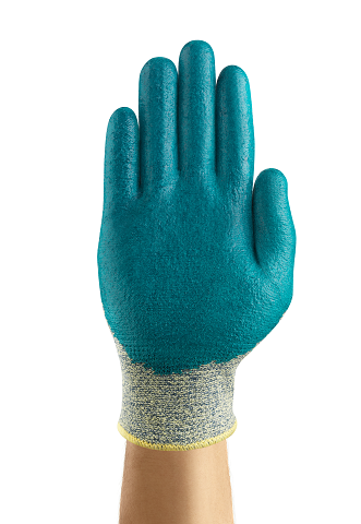 GUANTES HYFLEX PARA PROTECCION CONTRA EL CORTE NIVEL 5, DESTREZA SUPERIOR, ADEMAS RESISTE EL CALOR, CON TECNOLOGIA INTERCEPT TECHNOLOGY CON DUPONT KEVLAR STRETCH ARMOR, COLOR: AZUL, LONGITUD: 206-260 MM; 8.11-10.23 PULG., ACABADO: PALMA RECUBIERTA, MATERI - Ref.11-501 - Imagen 2