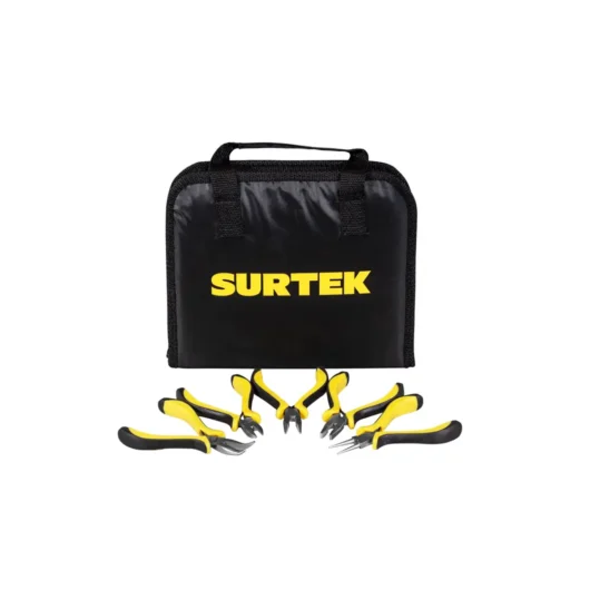 JUEGO DE 6 MINI PINZAS PARA ELECTRICISTA MODELO:JE6 SURTEK – JE6