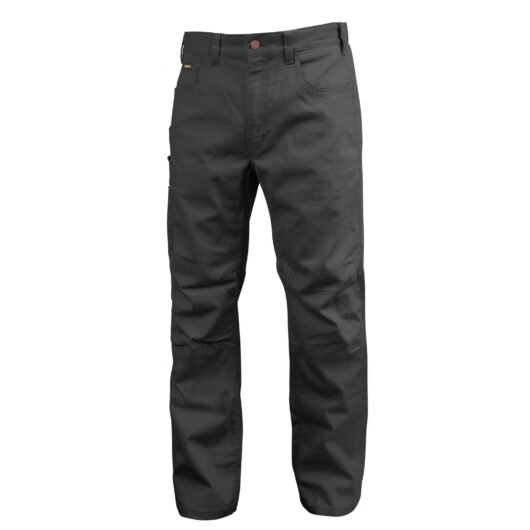 PANTALON DE 10 OZ. UTILITARIO DE LONA ELASTICA AR/FR, GRIS CARBON CON MEDIDA DE 36» DE CINTURA X 30» DE LARGO, MARCA BLACK STALLION – Ref. PF5530-CG/36