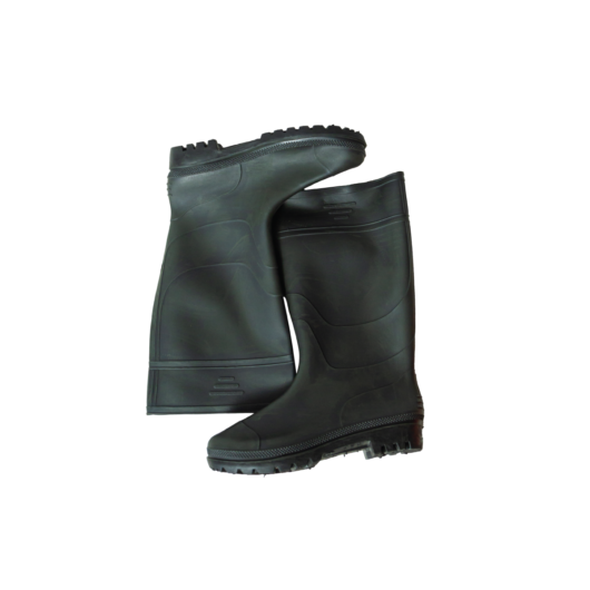 BOTA DE PVC ANTIDESLIZANTE, COLOR NEGRA, SIN PUNTERA, REF. SH2044 MARCA COSMO – SH2044