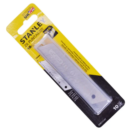 REPUESTO DE CUCHILLA DE 18MM 3 PIEZAS STANLEY – Ref.-583717