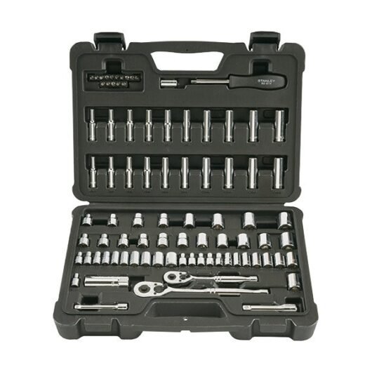 JUEGO DE HERRAMIENTAS MECANICA 85 PZS DE C-3/8″ Y C-1/4″ STANLEY – Ref.STMT71651