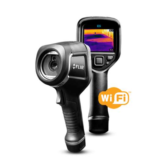 CAMARA TERMOGRAFICA CON WIFI Y  ALMACENAMIENTO DE IMAGEN PANTALLA LCD COLORIDA DE P(120 X 90 )PIXELE  MARCA:FLIR – E5-XT