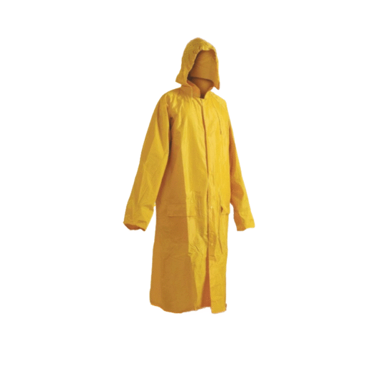 CAPA DE LLUVIA IMPERMIABLE DE UNA PIEZA COLOR AMARILLO – SH0504-Y-SB
