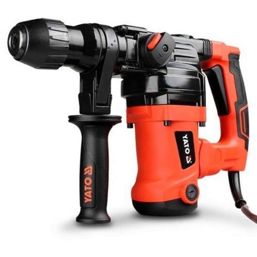 TALADRO ROTOMARTILLO DEMOLEDOR SDS PLUS 1100W 110V MODELO:TY-82123UL YATO Ref.YT-82123UL