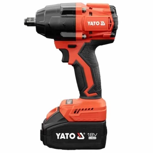 PISTOLA DE IMPACTO C-1/2″ 18V DE 850NM/627LB + 2 BATERIA DE 4.0AM +CARGADOR MODELO:YT-8277935 YATO Ref.YT-8277935