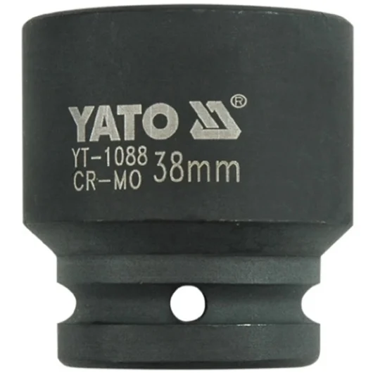 CUBO CORTO HEXAGONAL DE IMPACTO DE C-3/4″ X 38MM YATO Ref.YT-1088
