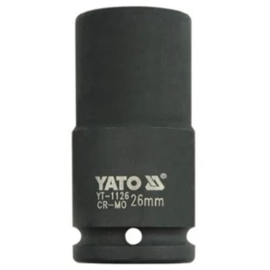 CUBO LARGO HEXAGONAL DE IMPACTO C-3/4″ X 26MM MODELO:YT-1126 YATO Ref.YT-1126