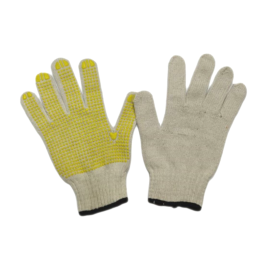 GUANTE ALGODÓN PUNTO PVC MOD. SH0947 MARCA COSMOS.  PESO 85 GR. LARGO 85 CM – SH0947