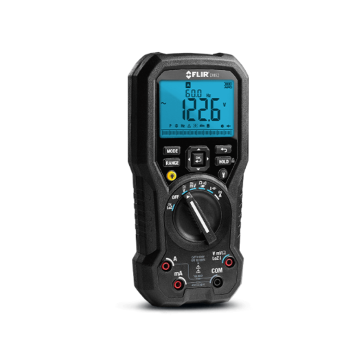 MULTIMETRO DIGITAL TRUE RMS CAT III-1000V, CAT IV-600V IP 54, 2 M (6,6 PIES) MODELO:DM92 FLIR – DM92