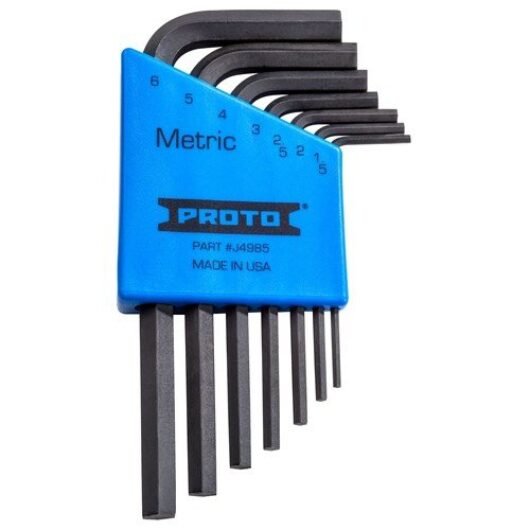 JUEGO LLAVE ALLEN DE 1.5MM A 6 MM 7PZ PROTO – Ref.J4985
