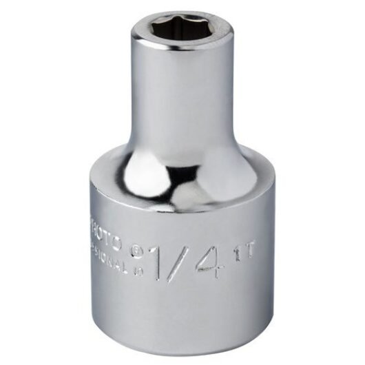 CUBO CORTO HEXAGONAL C-1/2″ DE 25/32″ CROMADO, REF. J5425H MARCA PROTO – Ref.J5425H