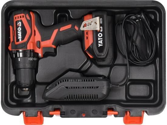 TALADRO/ATORNILLADOR 1/2" 18V LI-LON + 1 BATERIA 2AH + CARGADOR + MALETIN MODELO:YT-82794 YATO Ref.YT-82794 - Imagen 3